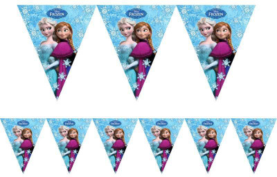

PARTY PROPZ Decoration Stuff Pennant Banner(8 ft, Pack of 1)