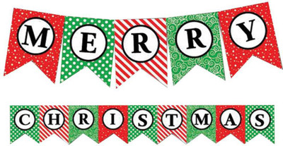 PARTY PROPZ Enjoy Christmas Banner(7 ft, Pack of 1)