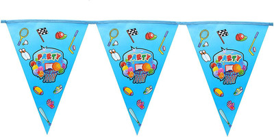 

Funcart Funcart Rainbow Theme Flag Banner Bunting Banner(4 ft, Pack of 1)