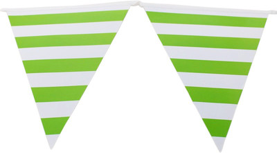 

Funcart Pennant Bunting Stripe Banner(10 ft, Pack of 1)