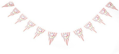 

Funcart Sweet Treat Cupcake Banner(1 ft, Pack of 12)