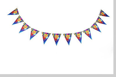 Funcart Fun & Frolic Party Banner(1 ft, Pack of 12)