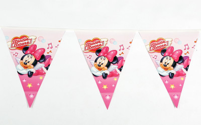 

Funcart Minnie Mouse Banner(10 ft, Pack of 12)