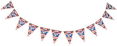 Funcart Pirate Party Banner(1 ft, Pack of 12)