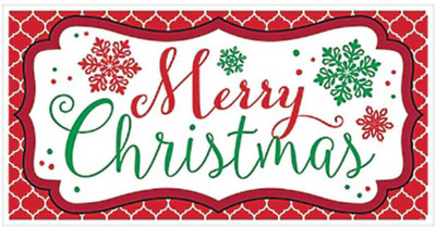 

PARTY PROPZ Merry Christmas Banner(5 ft, Pack of 1)