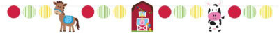 

PARTY PROPZ Farm House Theme String Banner(5 ft, Pack of 1)
