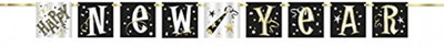 

Funcart Funcart Happy New Year Block Banner Banner(4 ft, Pack of 1)