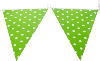 

Funcart Pennant Bunting Polka dots Banner(10 ft, Pack of 1)