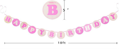 

GrandShop Happy Birthday Banner(10 ft, Pack of 1)