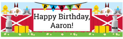

PARTY PROPZ Farm House Theme Banner(5 ft, Pack of 1)