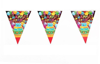 

Funcart Three Tier Cake Banner(10 ft, Pack of 12)