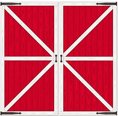 

PARTY PROPZ Farm House Wallpaper Banner(6 ft, Pack of 1)