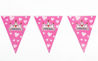 

Funcart Princess Crown Banner(10 ft, Pack of 12)