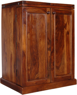 

The Attic Solid Wood Bar Cabinet(Finish Color - Honey)