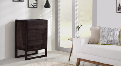 

Urban Ladder Macallan Solid Wood Bar Cabinet(Finish Color - Mahogany)