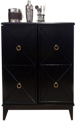 

Shop Sting Solid Wood Bar Cabinet(Finish Color - Walnut)