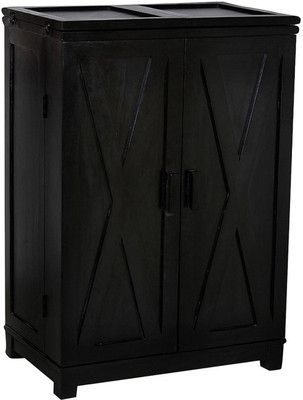 

Shop Sting Solid Wood Bar Cabinet(Finish Color - Walnut)