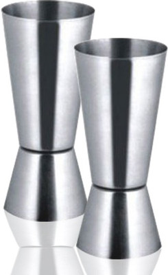 King Traders 2 - Piece Bar Set(Stainless Steel)