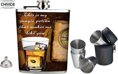 CHIVICE 7 - Piece Bar Set(Stainless Steel)