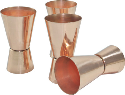 

DakshCraft 4 - Piece Bar Set(Copper)
