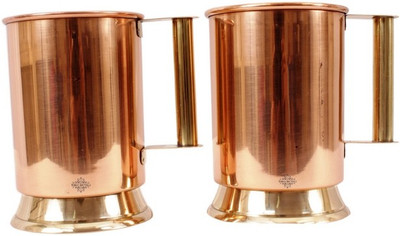 

IndianArtVilla 2 - Piece Bar Set(Copper)