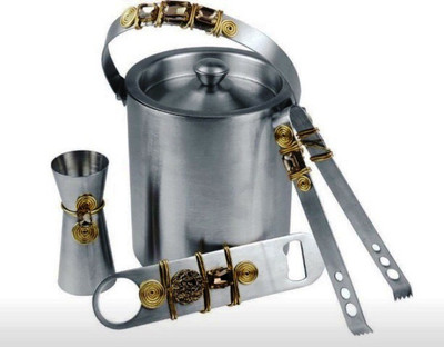 

JewelKraft Designs Bar Set(Stainless Steel)