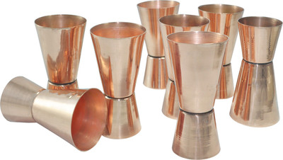 

DakshCraft 8 - Piece Bar Set(Copper)