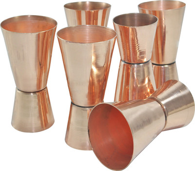 

DakshCraft 6 - Piece Bar Set(Copper)