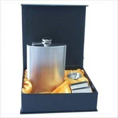 Pia International 70Z HIP FLASK GIFT SET Bar Set(Stainless Steel) available at flipkart for Rs.699