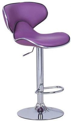 

Exclusive Furniture Metal Bar Stool(Finish Color - Purple)