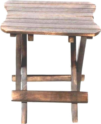 

Wooden Art & Toys brow Solid Wood Bar Stool(Finish Color - brown)