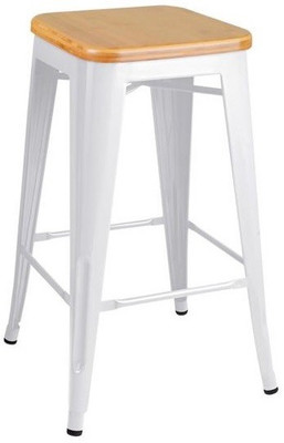 

Kingscrafts Metal Bar Stool(Finish Color - White)