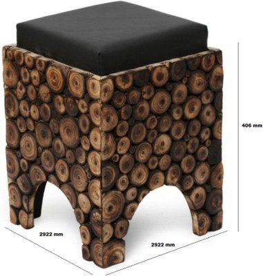 

VAS Collection Home Solid Wood Bar Stool(Finish Color - Brown)