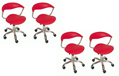 

Mavi Leatherette Bar Chair(Finish Color - Red)
