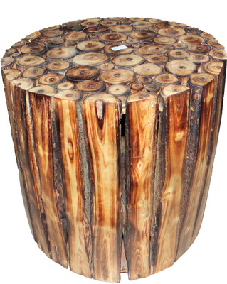 

Krishak Solid Wood Bar Stool(Finish Color - Brown)