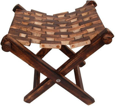 

Onlineshoppee CAC Solid Wood Bar Stool(Finish Color - Tes Rose)