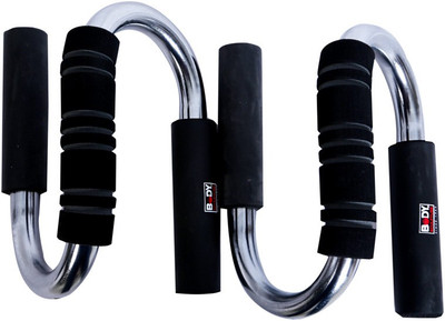 Body Sculpture BB-635-B Push-up Bar(Black, Silver)