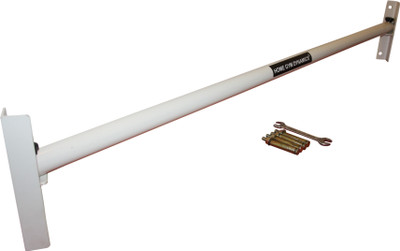 

Home Gym Dynamics Corner Mount Pull-up Bar(Silver), Ivory