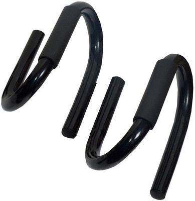 IBS S shape Black home biceps exerciser Push-up Bar(Black)