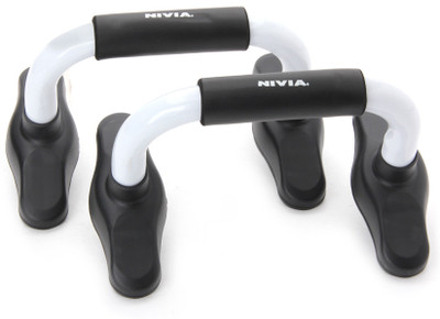 

Nivia Soft Grip Push-up Bar(Black, White)