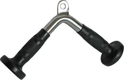 B FIT USA Pro-Grip Tricep Pressdown Triceps Bar(Black)