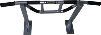 

Mh Jim Equipments 1 Push-up Bar(Silver, Black), Selvar and black