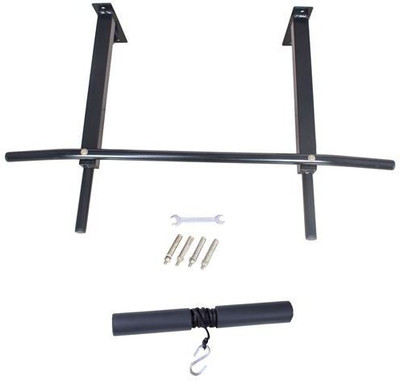 

Home Gym Dynamics Chin Up Bar With Arm Curl Bar Pull-up Bar(Black)