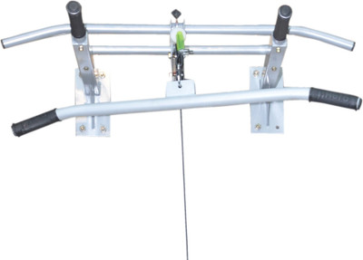 

SME Fitness Wall Mount Top Pulley Triceps Bar(Silver)