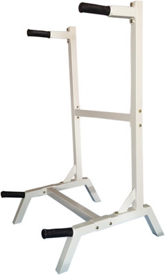 

Mh Jim Equipments PUSH UP BAR Dip Station(White, Black), White and black