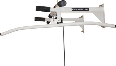 

Magic Home Gym TOP PULLEY Pull-up Bar(Silver, Black)