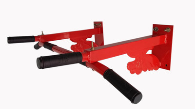 

Mh Jim Equipments Butterfly Pull-up Bar(Red, Black), Red & block