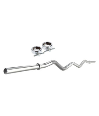 Lycan 3 Feet Chrome Plated Weight Lifting Bar Silver Lycan Bars