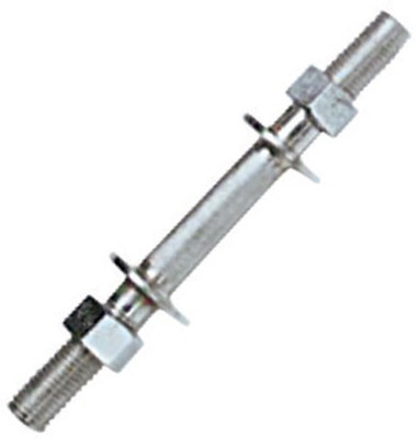 

Vinex Dumbbell Rod (Screw Type with 2 Nuts, 1 Pc) Multi-training Bar, Silver