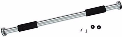 Mor Sporting Pull Up Chin Up Push-up Bar(Silver)